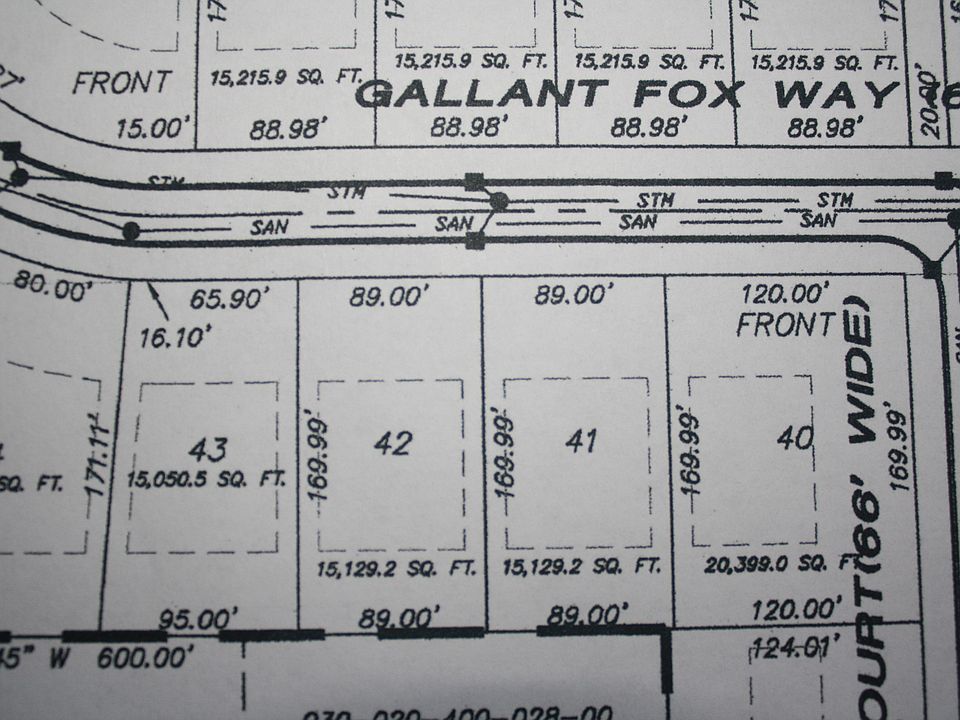 Lot Dimensions