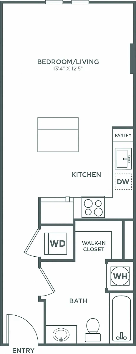 Floor plan The Perot Tower