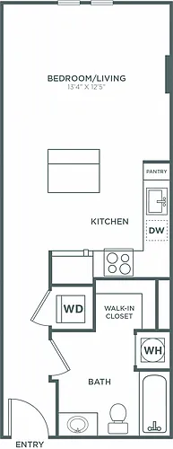 Floor plan The Perot Tower