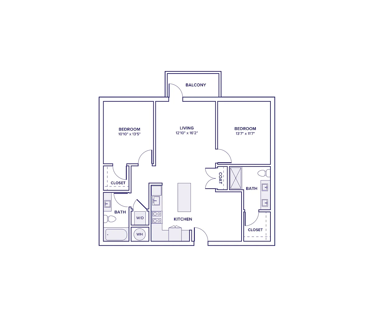 Floor plan B13