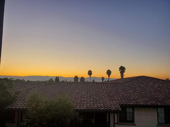 sunrise view from balcony