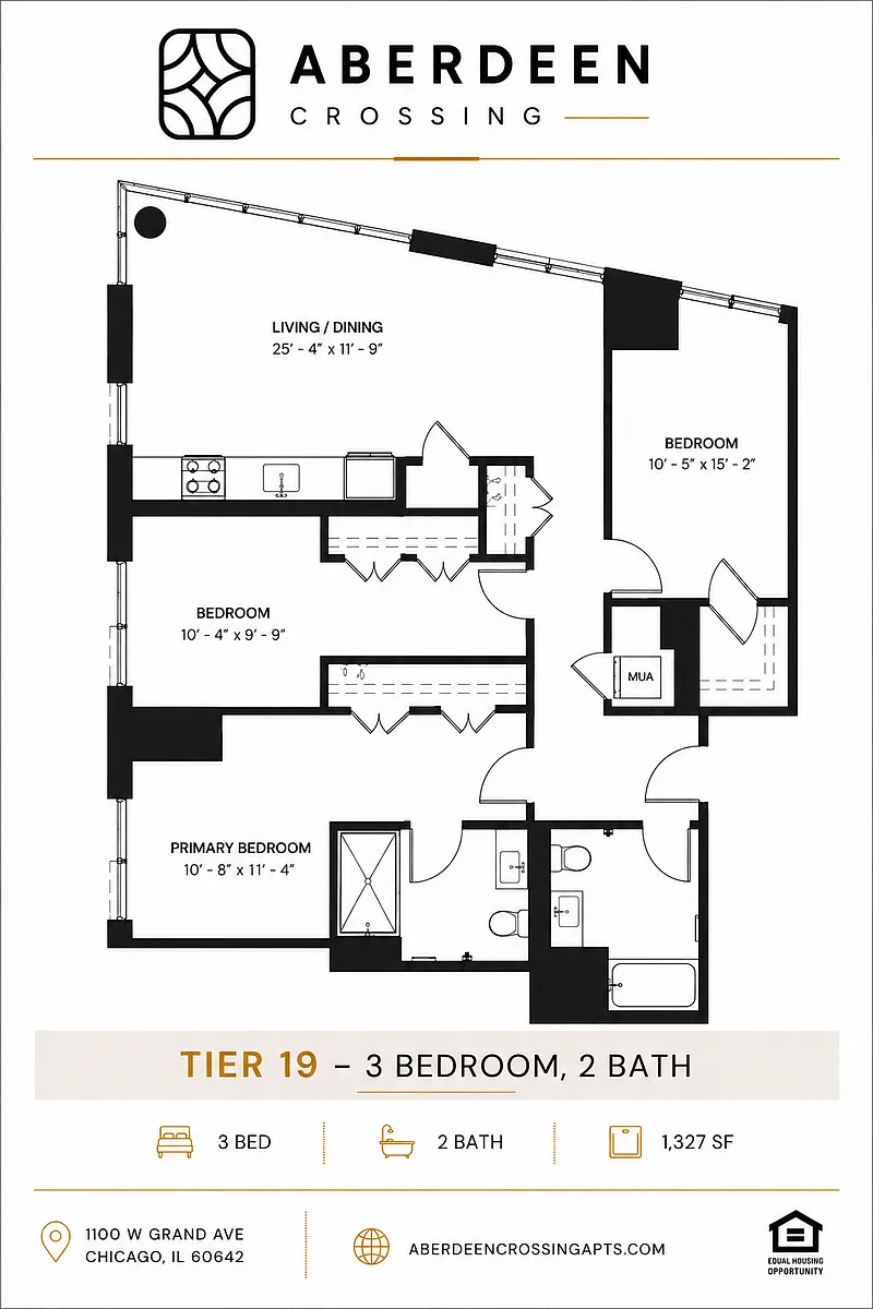 Floor plan 19 Tier
