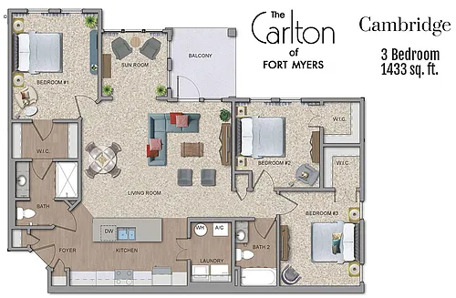 Floor plan Cambridge