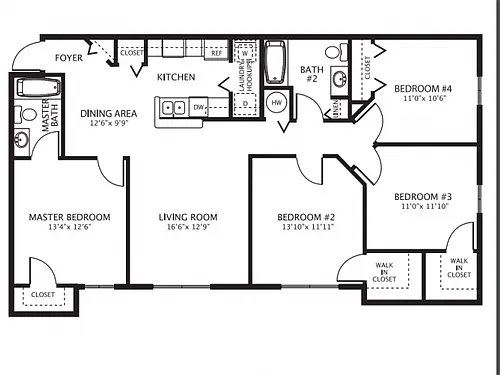Floor plan 3X2
