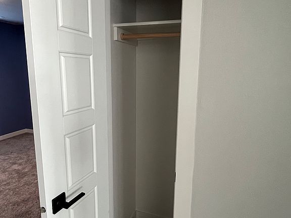 Hall coat closet