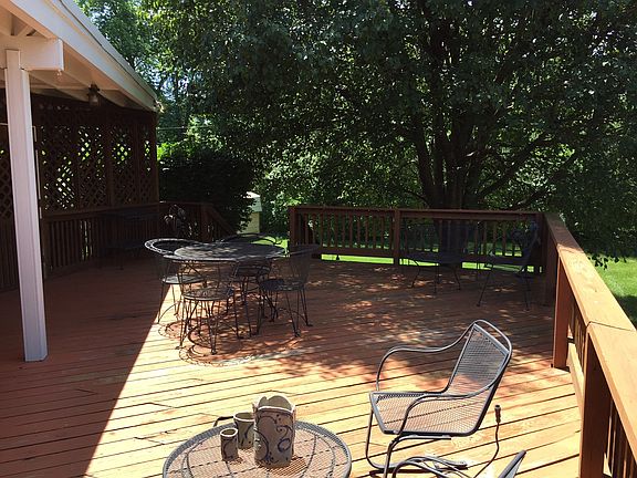 Back yard deck