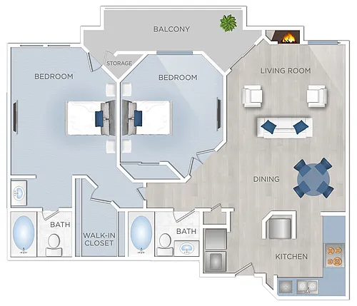 Floor plan E