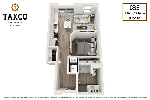 Floor plan 1S5