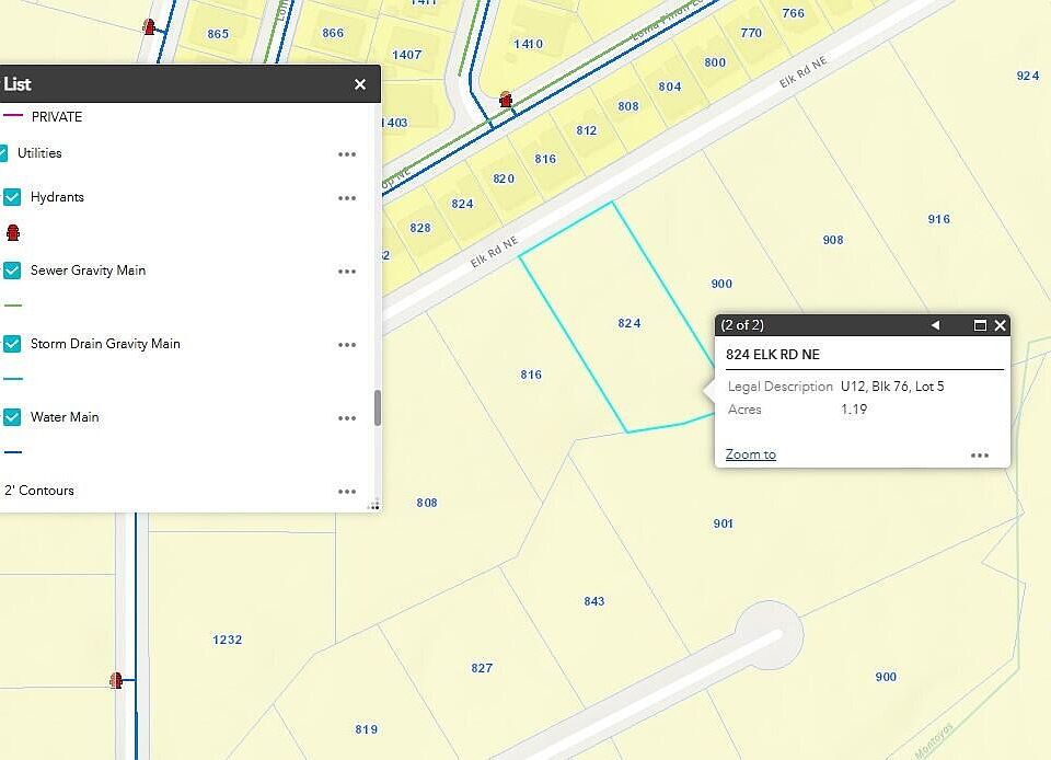 2nd image of 824 Elk Rd NE