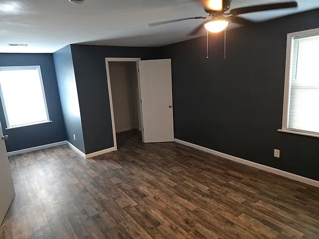 Master bathroom/walk in closet