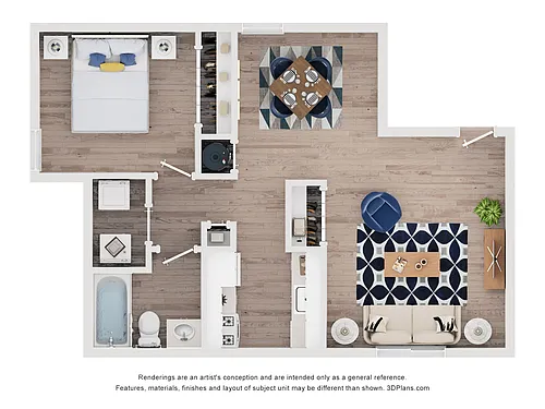 Floor plan Sullivan A1