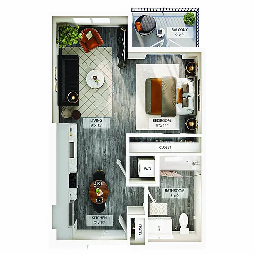 Floor plan Serenity A