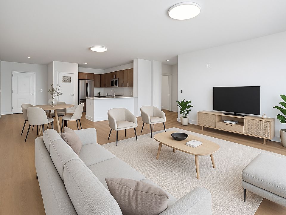 Kitchen & Living Room