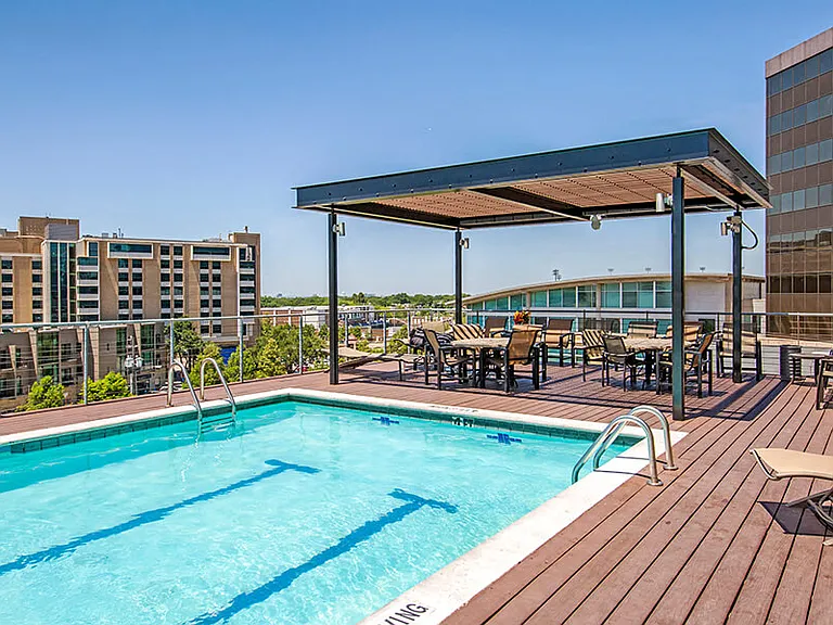 Olympic style swimming pool
