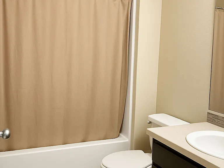 Downstairs Full bath (#1), with bidet attachment.