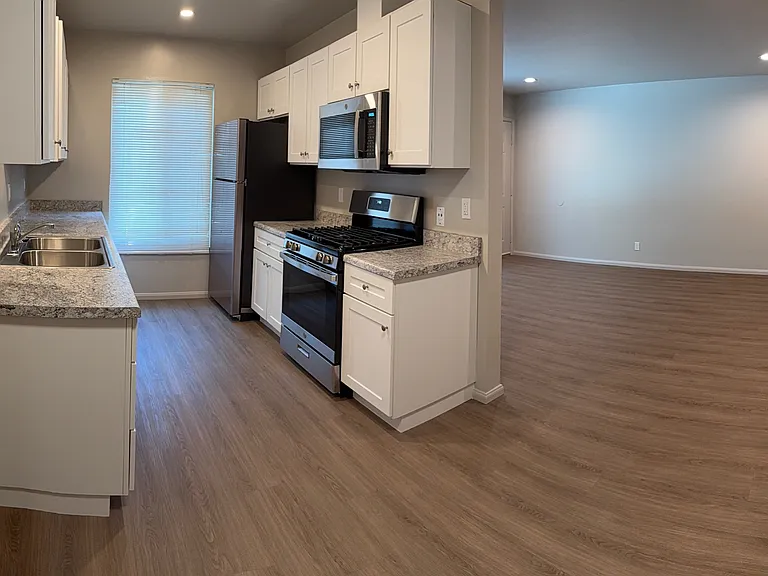 503 N Ventura Street Apt 5 Kitchen and Living Room and Dining Area_06182025