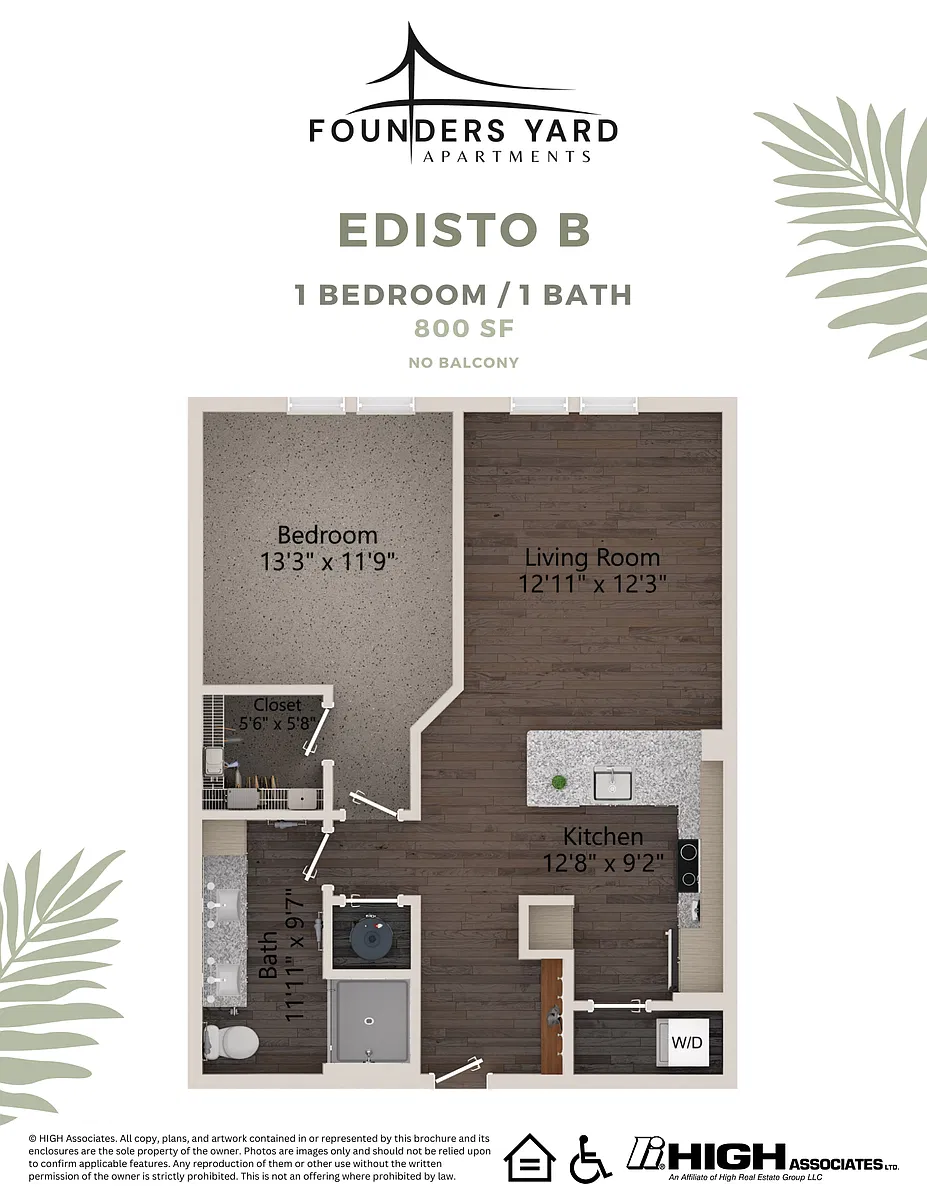 Floor plan A4 Edisto