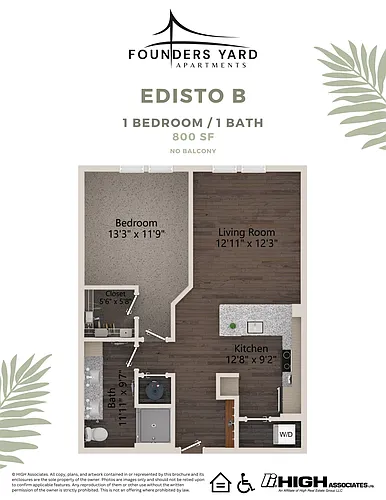 Floor plan A4 Edisto