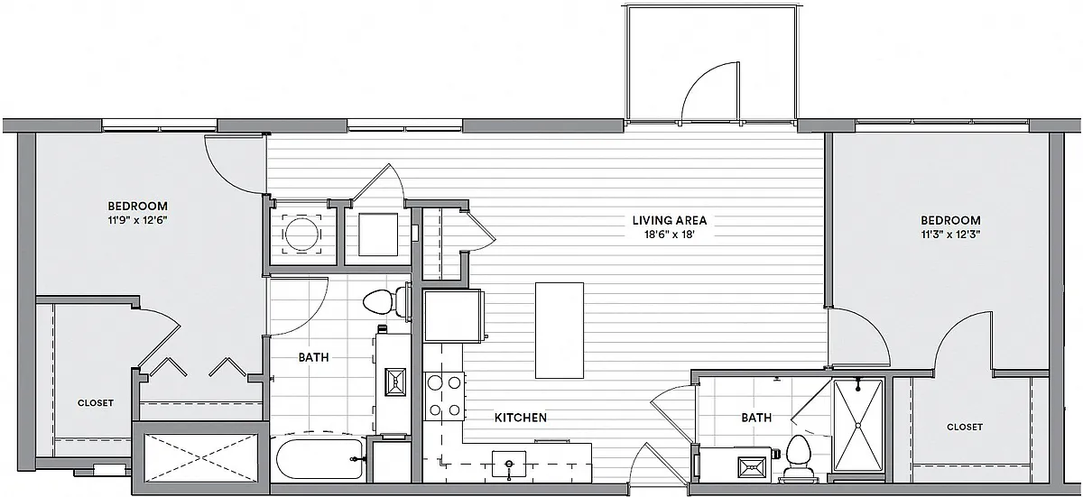 Floor plan B15