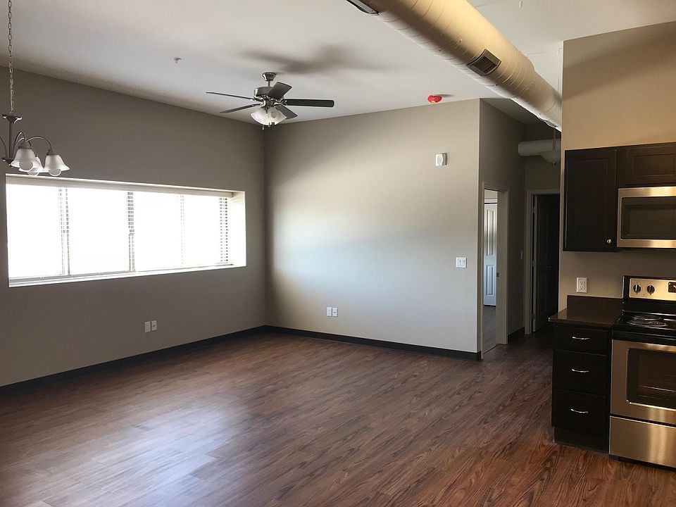 Example kitchen, and living space