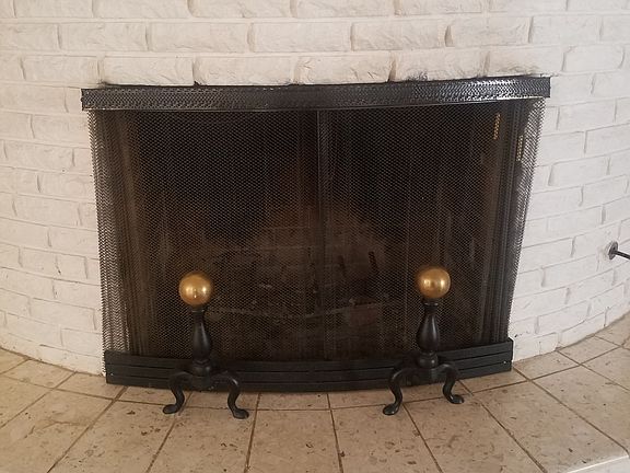 Gas assist fireplace