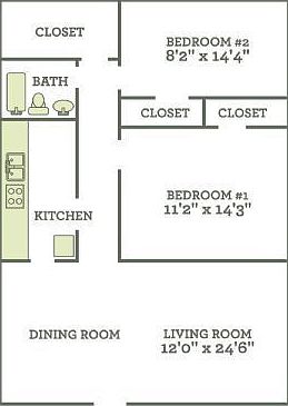 2nd image of 4307 Edwards Rd APT 25B