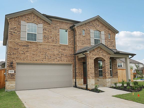 The Somerville floorplan in Magnolia Place of Magnolia, TX.