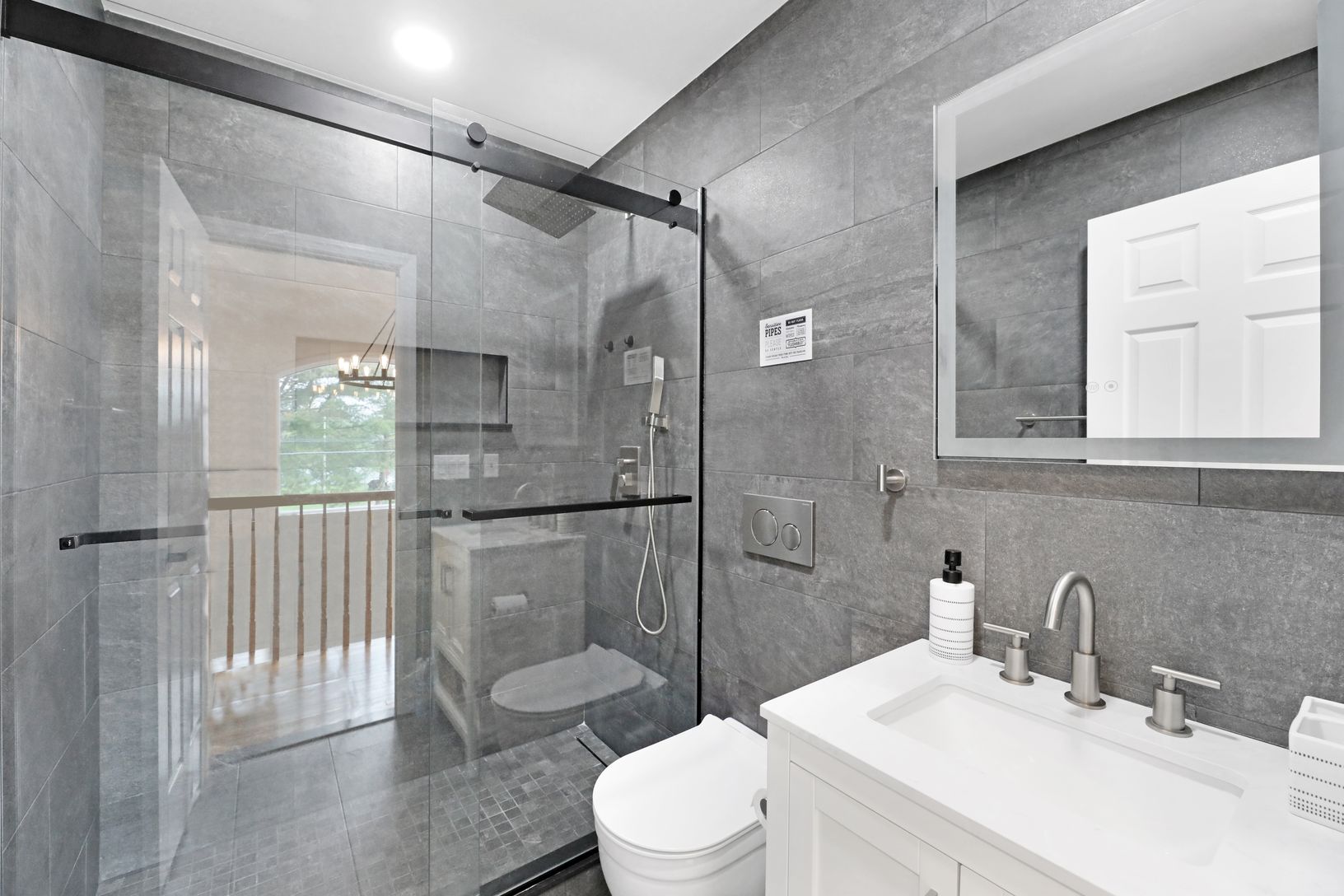  Second Floor Full Bathroom with Walk-In Shower