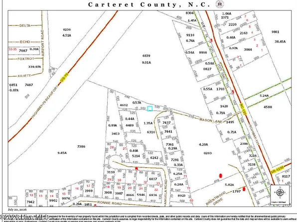 202 Mason Lane, Beaufort, NC 28516