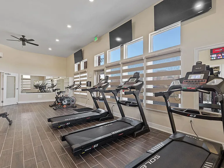 24-hour fitness center