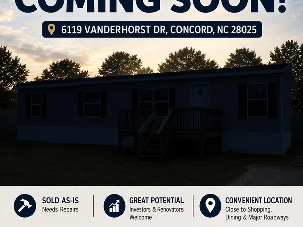6119 Vanderhorst Dr, Concord, NC 28025