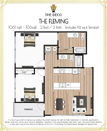 Floor plan The Fleming