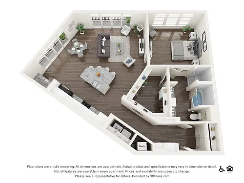 Floor plan A-4