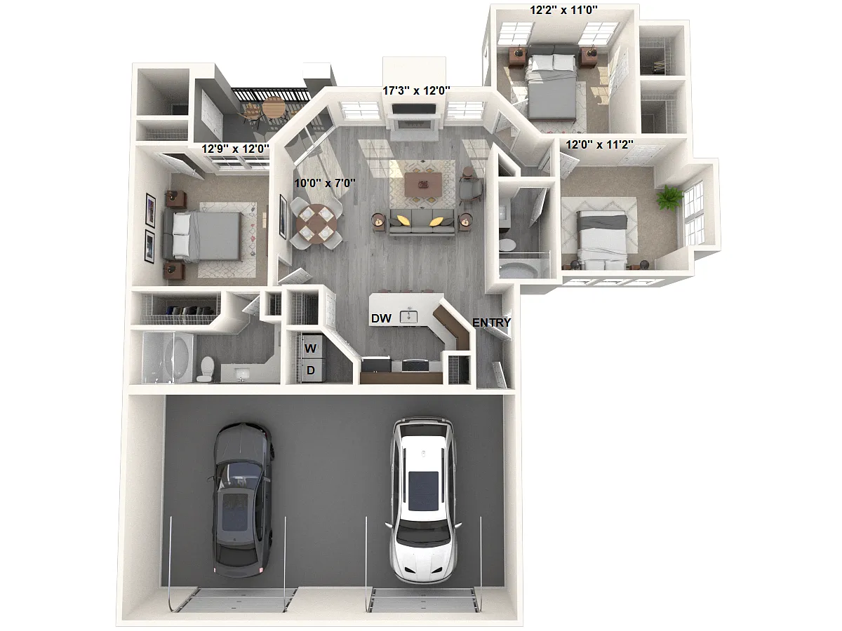 Floor plan C1-Espresso