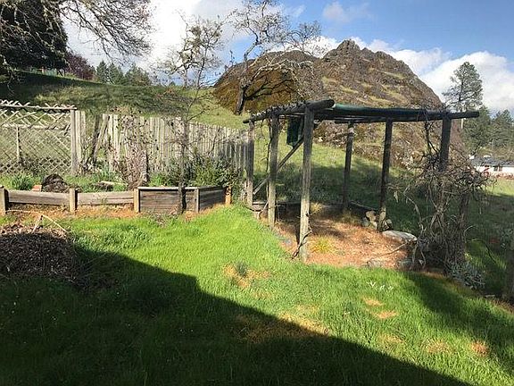 large backyard