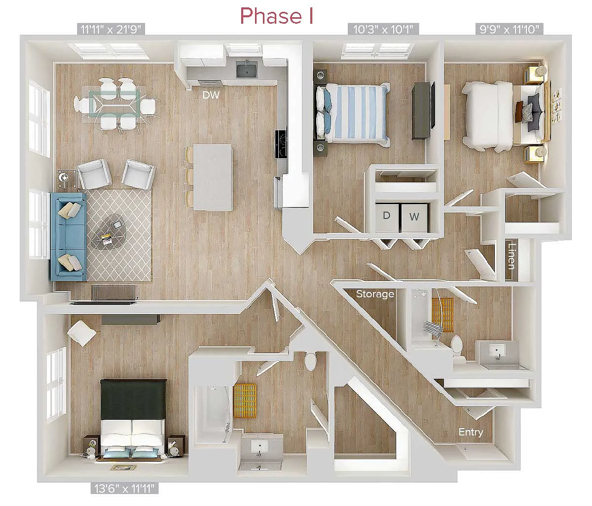 Floor plan C3U