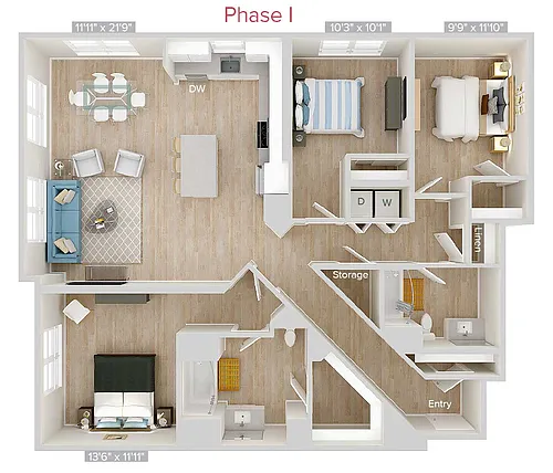 Floor plan C3U