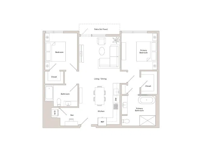 Floor plan B03
