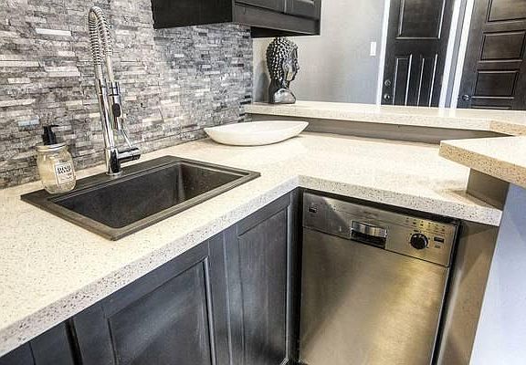 quartz counter top
