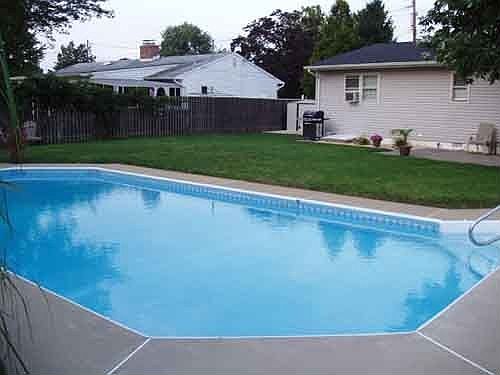 Sitting overlooking Pool