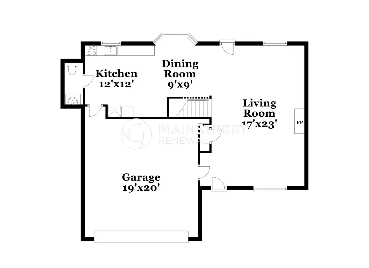 Floor Plan - 7401 Crooked Stick Dr