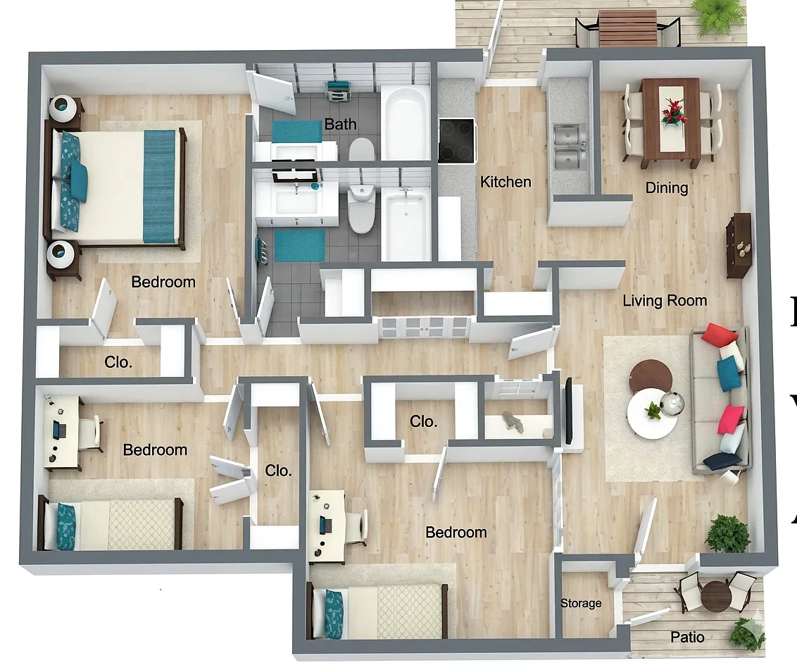 Floor plan C1
