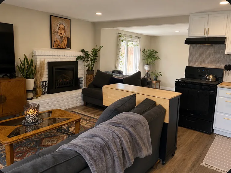 gas fireplace
