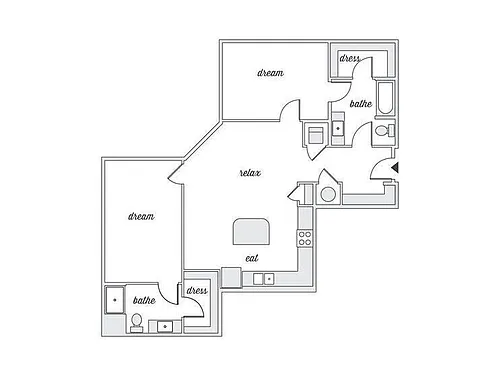 Floor plan B4