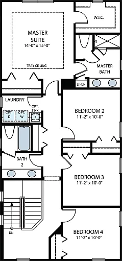 4 bed, 2.5 bath, 1868 sqft, $2,850 — Photo 4