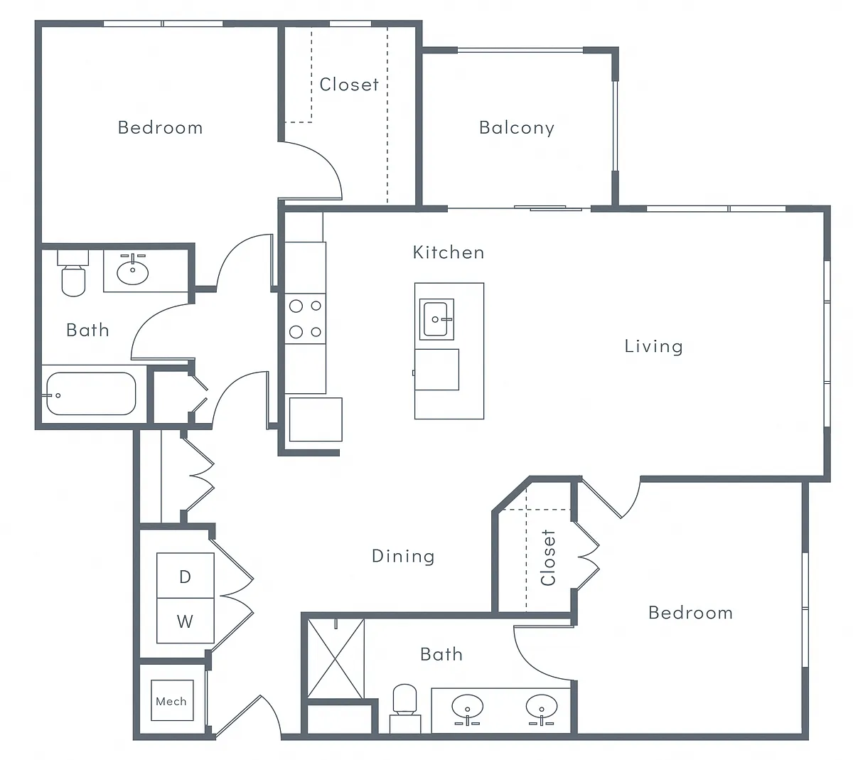 Floor plan B2