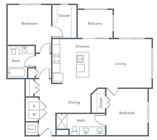 Floor plan B2
