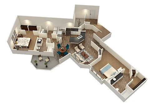 Floor plan Kit Carson
