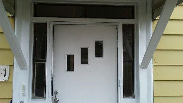 front outside door