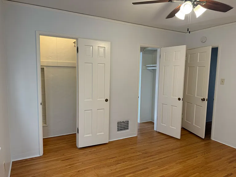 Main Bedroom closet. One of the main bedroom closets